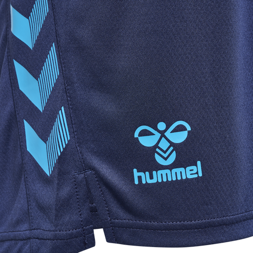 hmlONGRID POLY SHORTS WO, MARINE/ATOMIC BLUE, packshot