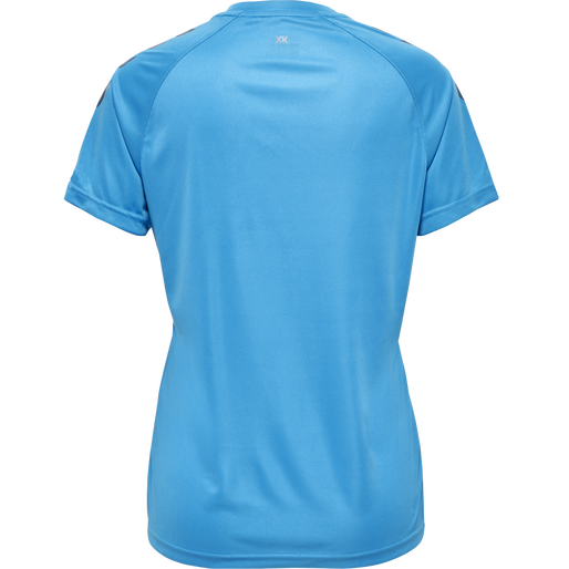 hmlCORE XK CORE POLY TEE  S/S WOMAN, BLUE DANUBE hmlCORE XK CORE POLY TEE  S/S WOMAN, BLUE DANUBE, packshot