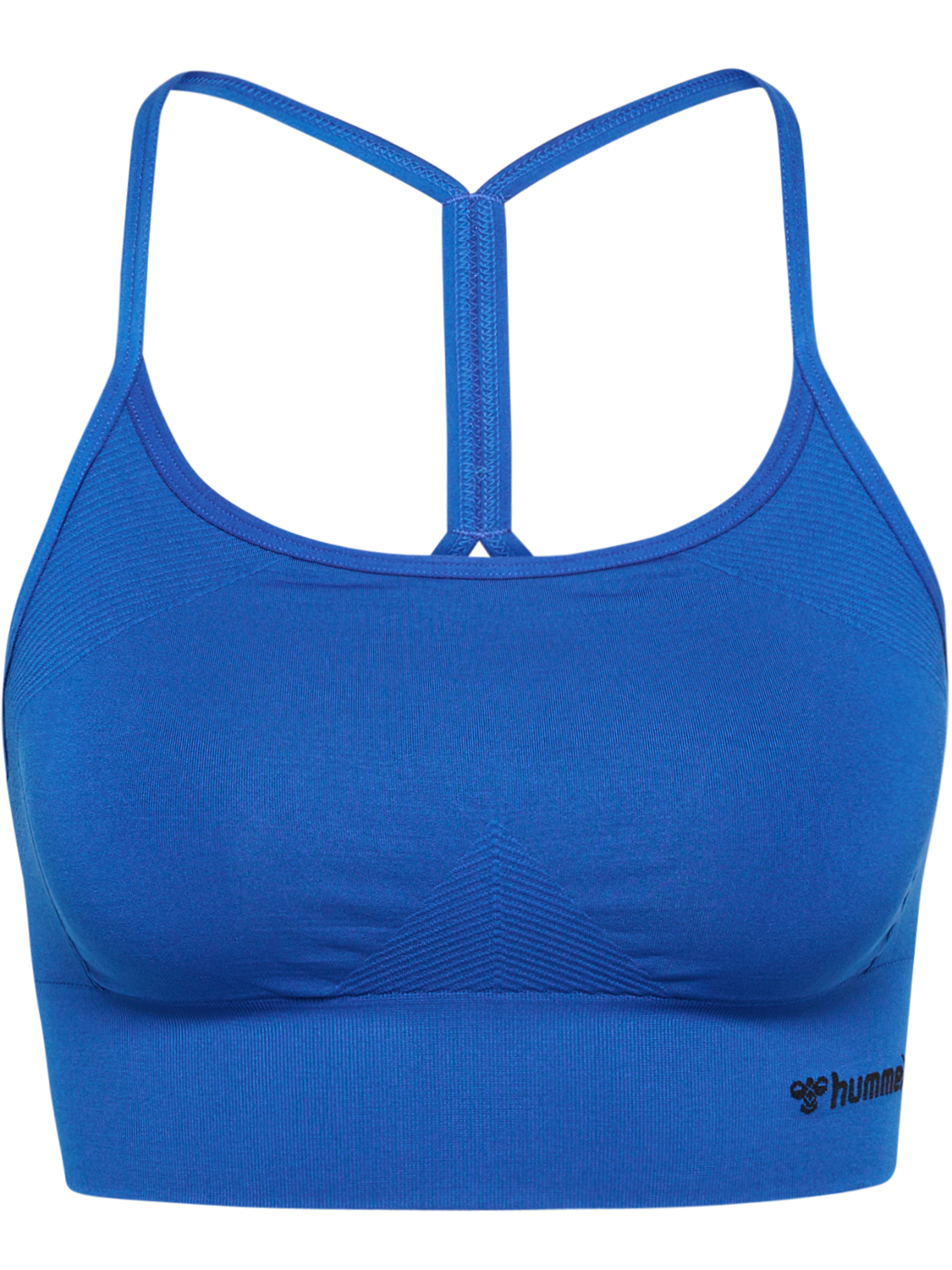 hmlTIFFY SEAMLESS SPORTS TOP, OLYMPIAN BLUE, packshot