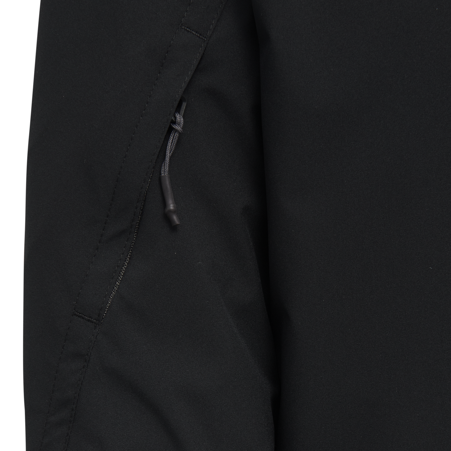 hmlNORTH PARKA JACKET WOMAN, BLACK/ASPHALT, packshot