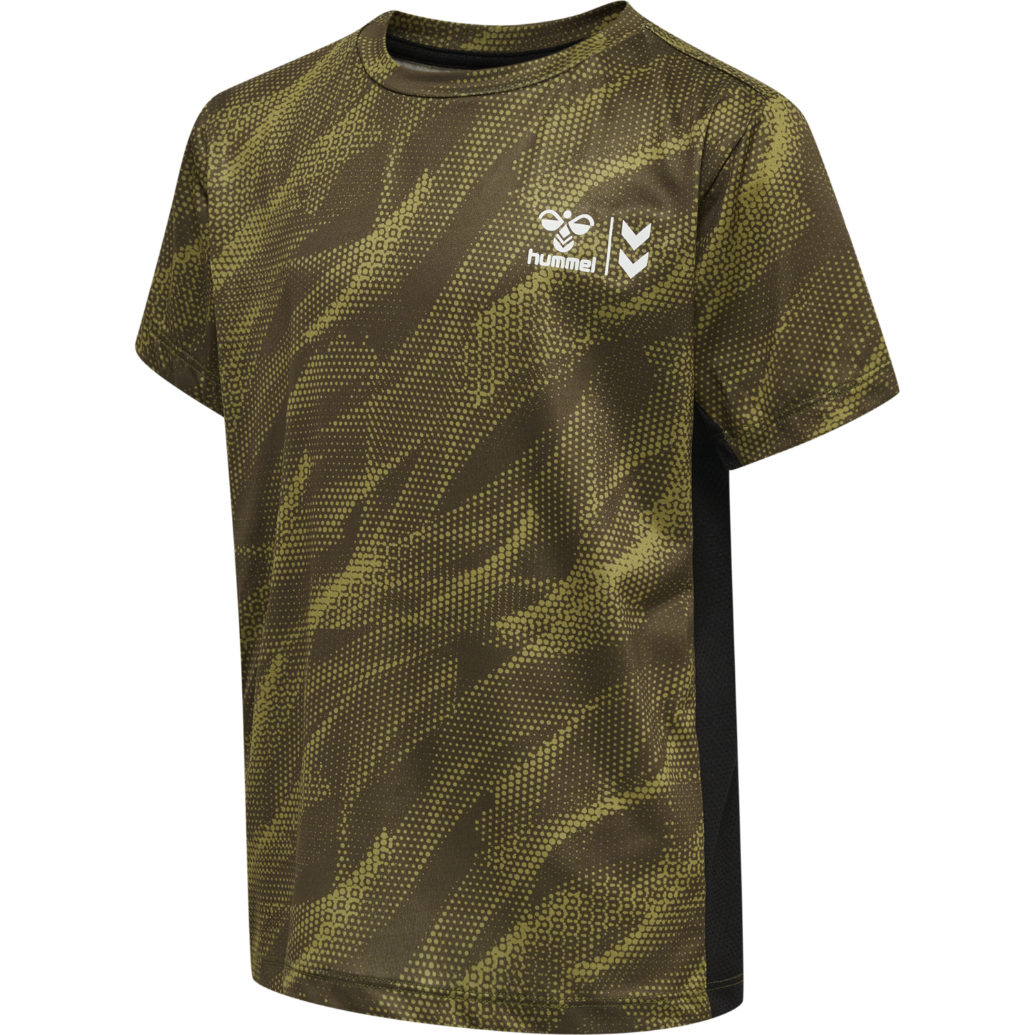 hmlNOAH T-SHIRT S/S, DARK OLIVE, packshot