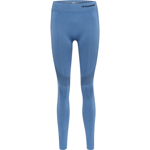 hmlMT SHAPING SEAMLESS MW TIGHTS, MARINA hmlMT SHAPING SEAMLESS MW TIGHTS, MARINA, packshot
