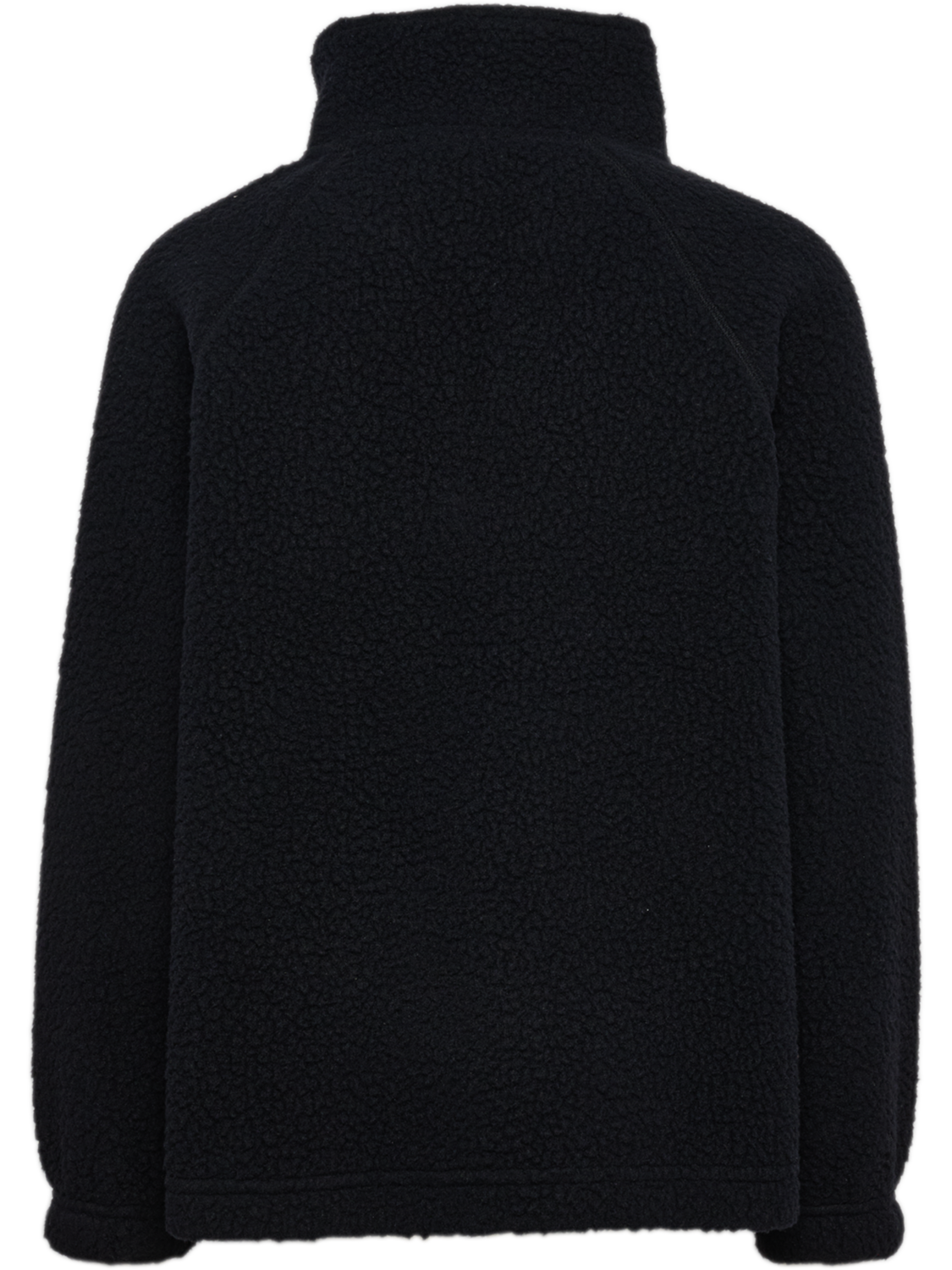 hmlJR MARTINI HALF ZIP JACKET, BLACK BEAUTY, packshot