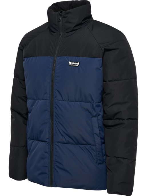 hmlPUFF JACKET SHORT SPORTSWEAR, DRESS BLUES hmlPUFF JACKET SHORT SPORTSWEAR, DRESS BLUES, packshot