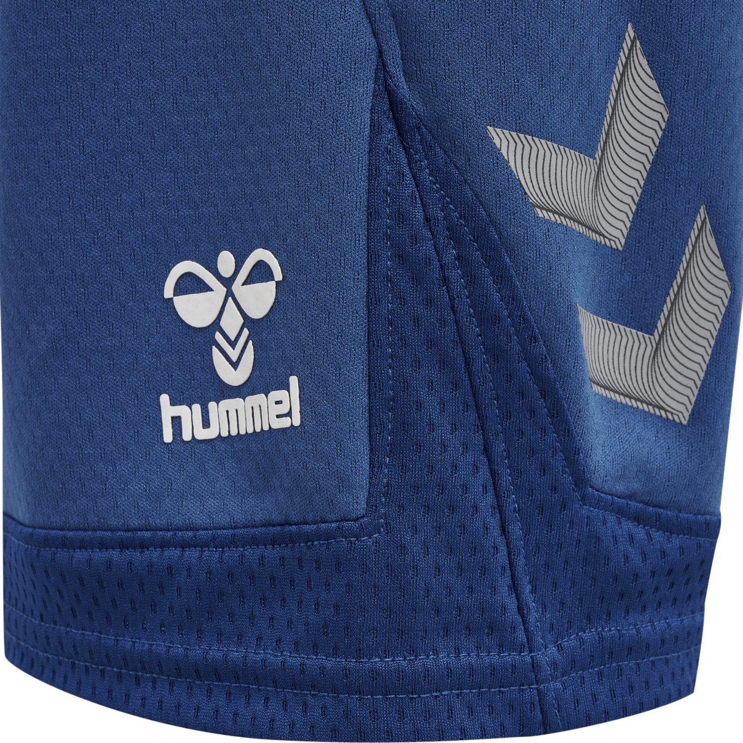 hmlLEAD POLY SHORTS KIDS , TRUE BLUE, packshot