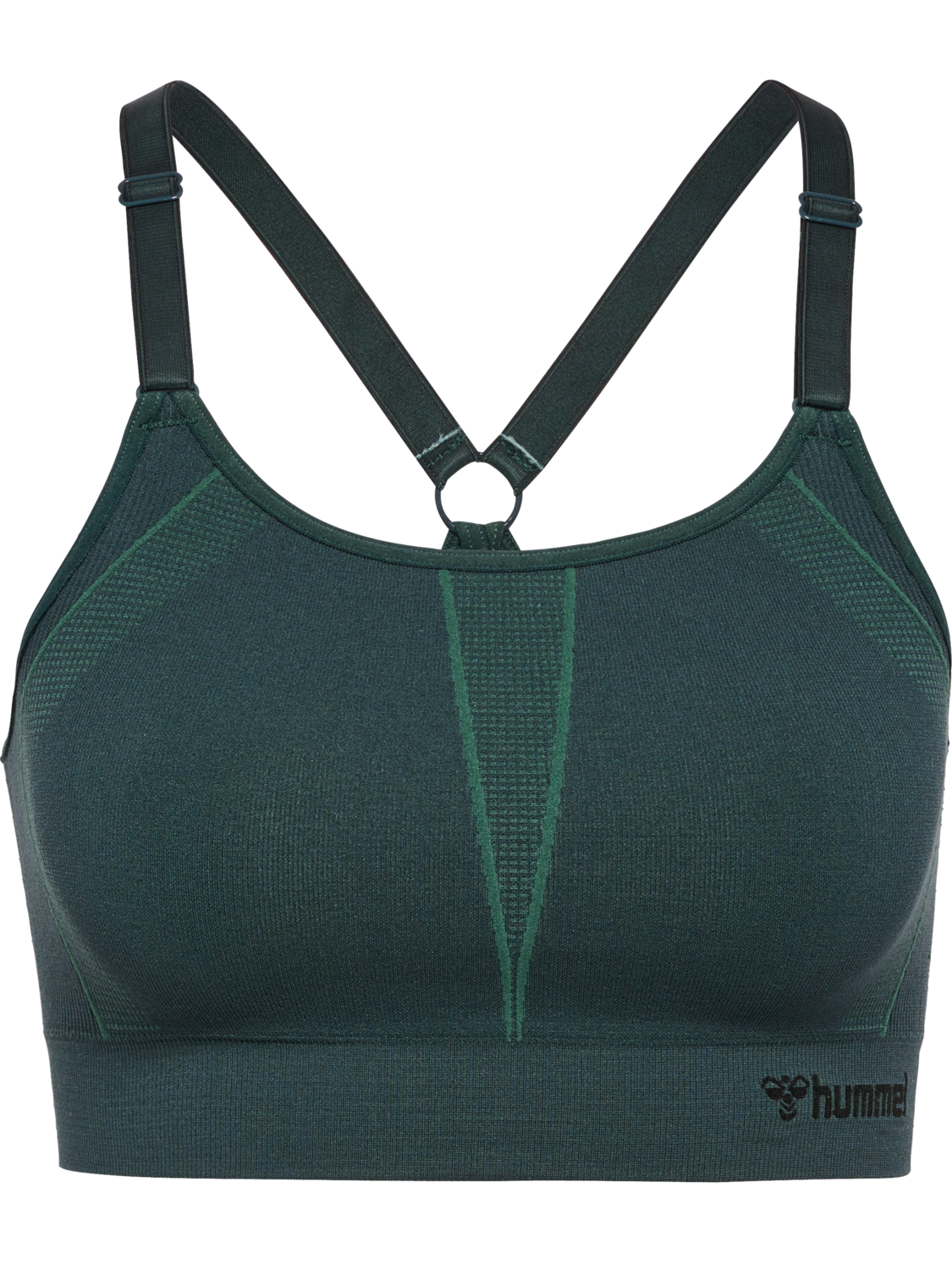 hmlMT POWER SEAMLESS SPORTS BRA, GREEN GABLES, packshot