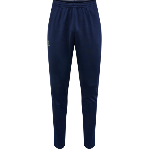 hmlSTALTIC TRAINING PANTS, MARINE/DUCK GREEN, packshot