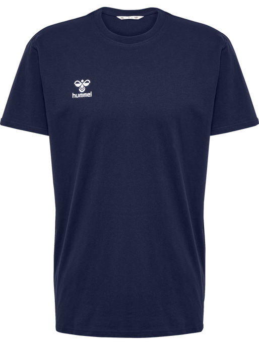 hmlGO 2.0 T-SHIRT S/S, MARINE, packshot