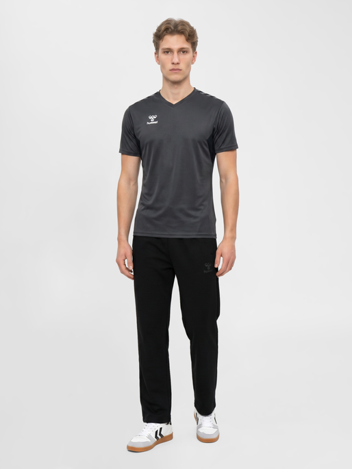 hmlAUTHENTIC PL JERSEY S/S, ASPHALT, model