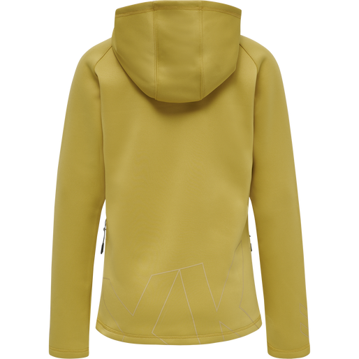 hmlCIMA XK HOODIE WOMAN, ANTIQUE GOLD, packshot