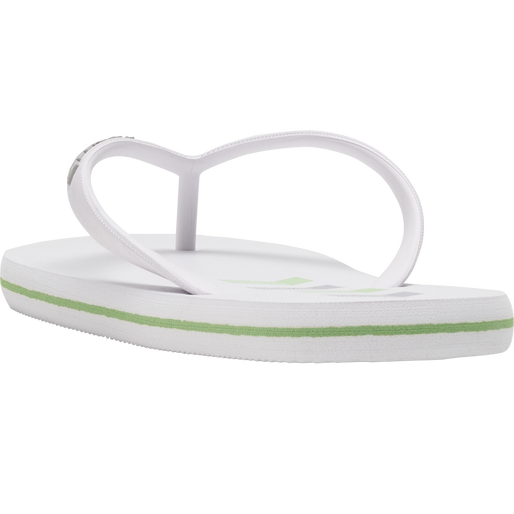 CHEVRON FLIP FLOP, WHITE, packshot