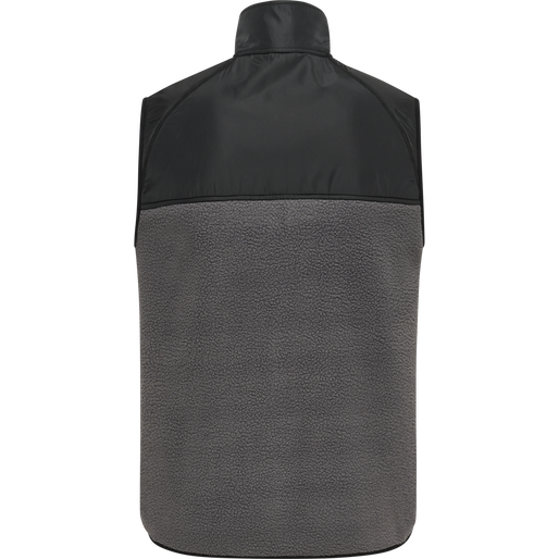 hmlLGC CHARLEY FLEECE WAISTCOAT, BLACKENED PEARL hmlLGC CHARLEY FLEECE WAISTCOAT, BLACKENED PEARL, packshot