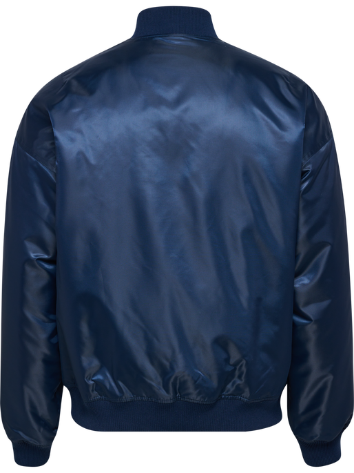 hmlBASEBALL JACKET BEE, DRESS BLUES, packshot