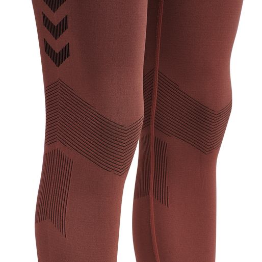 HUMMEL FIRST SEAMLESS TR TIGHTS W, MARSALA, packshot