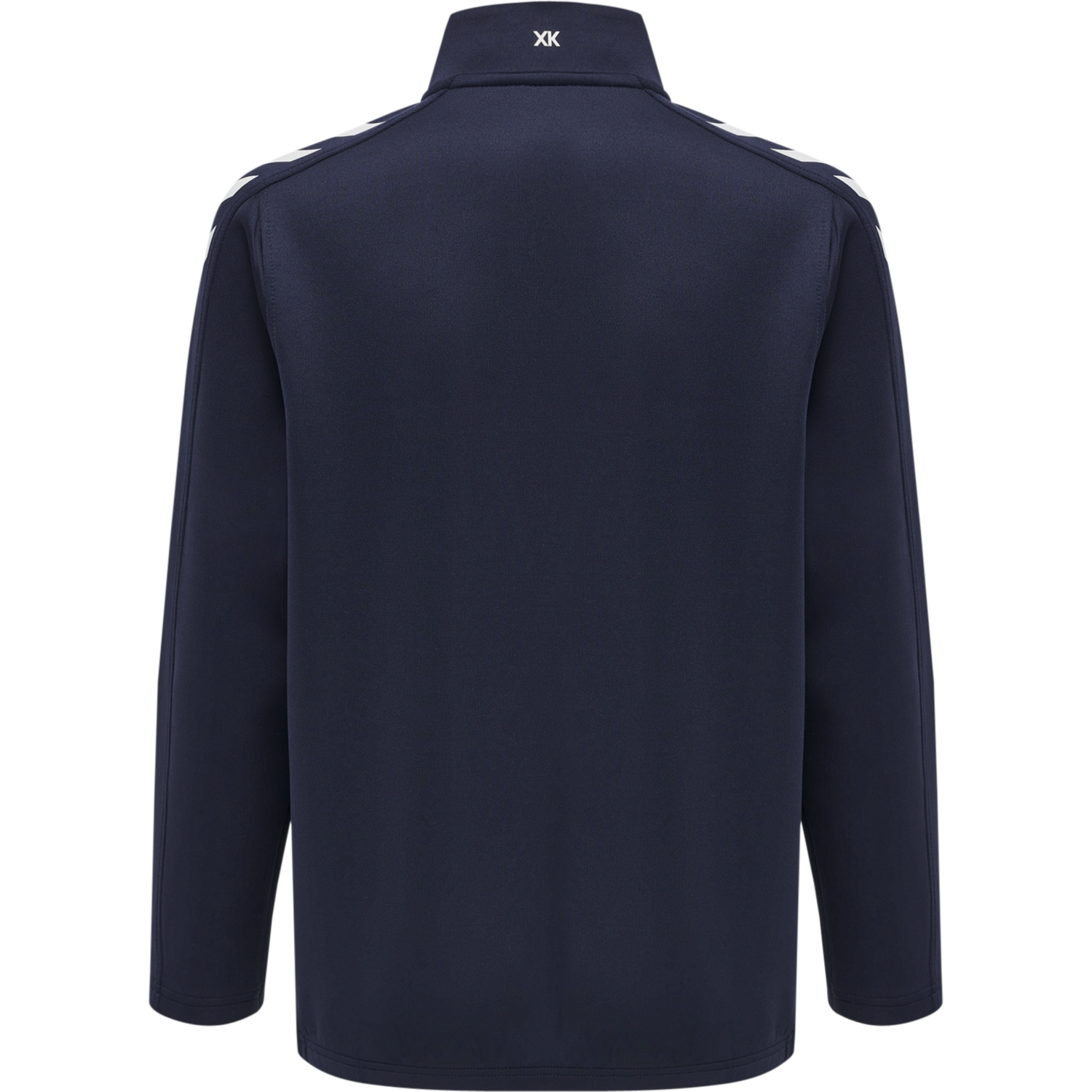 hmlCORE XK HALF ZIP POLY SWEAT KIDS, MARINE, packshot