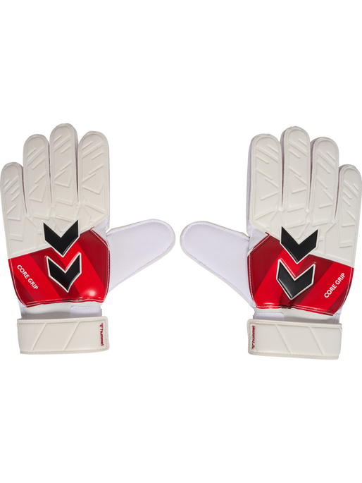 hmlGK GLOVES CORE GRIP, WHITE/RED/BLACK hmlGK GLOVES CORE GRIP, WHITE/RED/BLACK, packshot