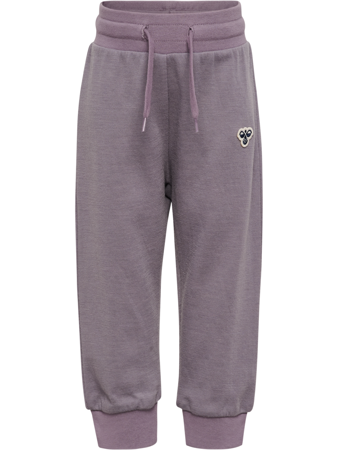 hmlMINI WOOL PANTS BEE, GRAY RIDGE, packshot