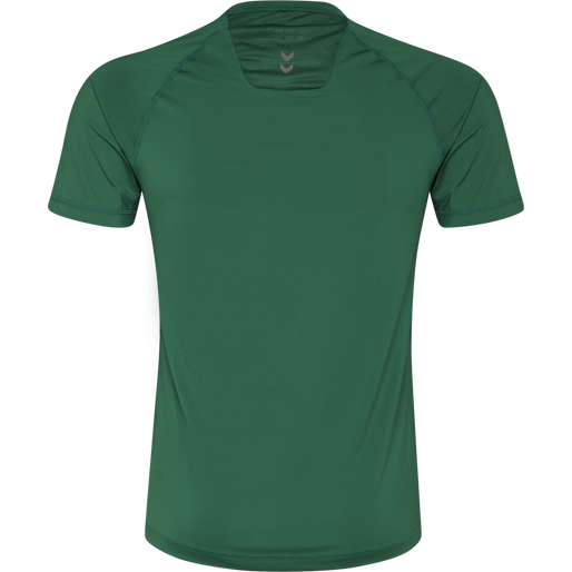 HML FIRST PERFORMANCE KIDS JERS S/S, EVERGREEN HML FIRST PERFORMANCE KIDS JERS S/S, EVERGREEN, packshot