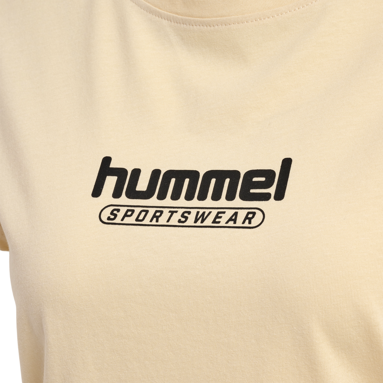 hmlBOOSTER WOMAN T-SHIRT, WOOD ASH, packshot