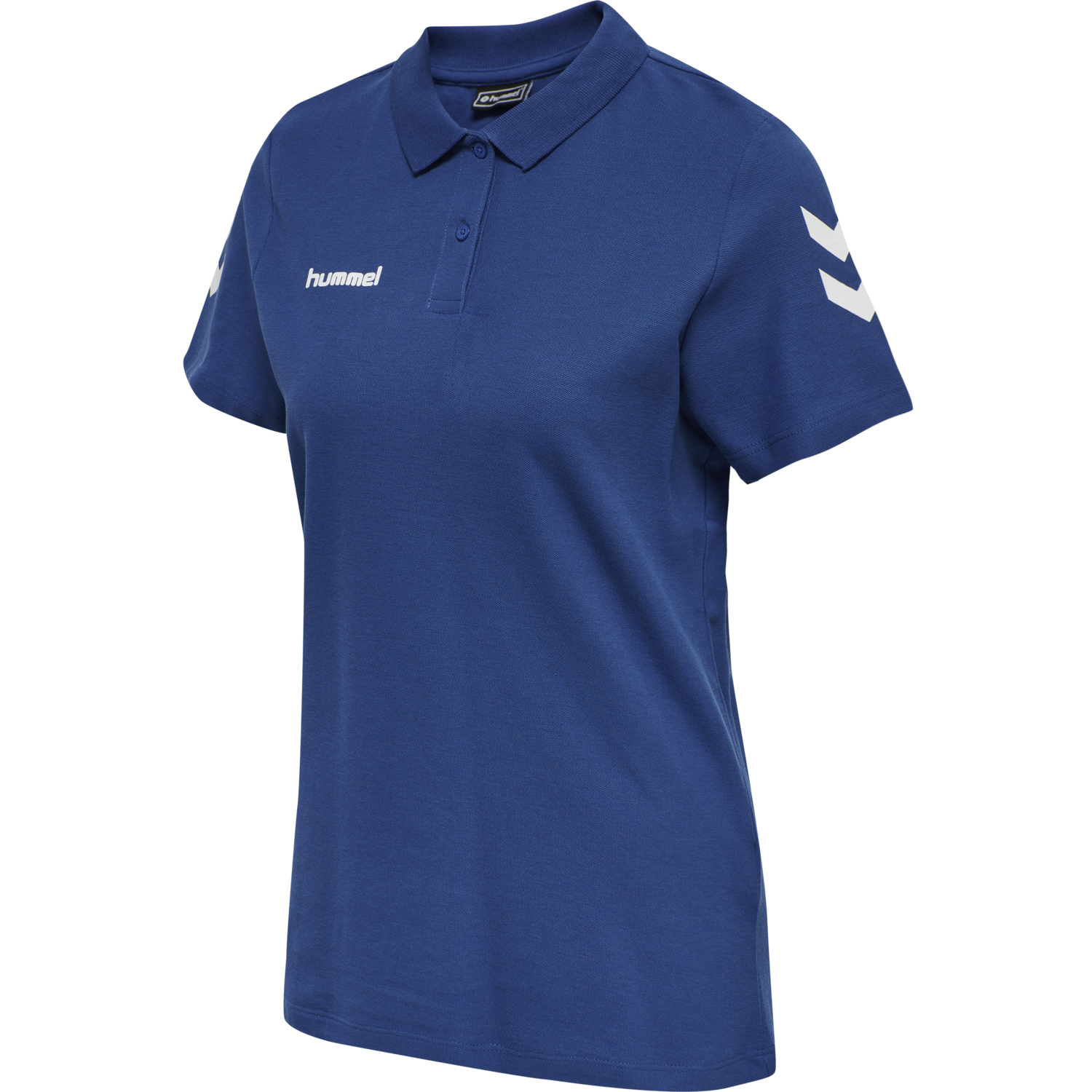 HMLGO COTTON POLO WO, TRUE BLUE, packshot