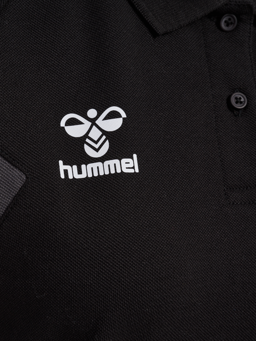 hmlTRAVEL POLO WOMAN, BLACK, packshot