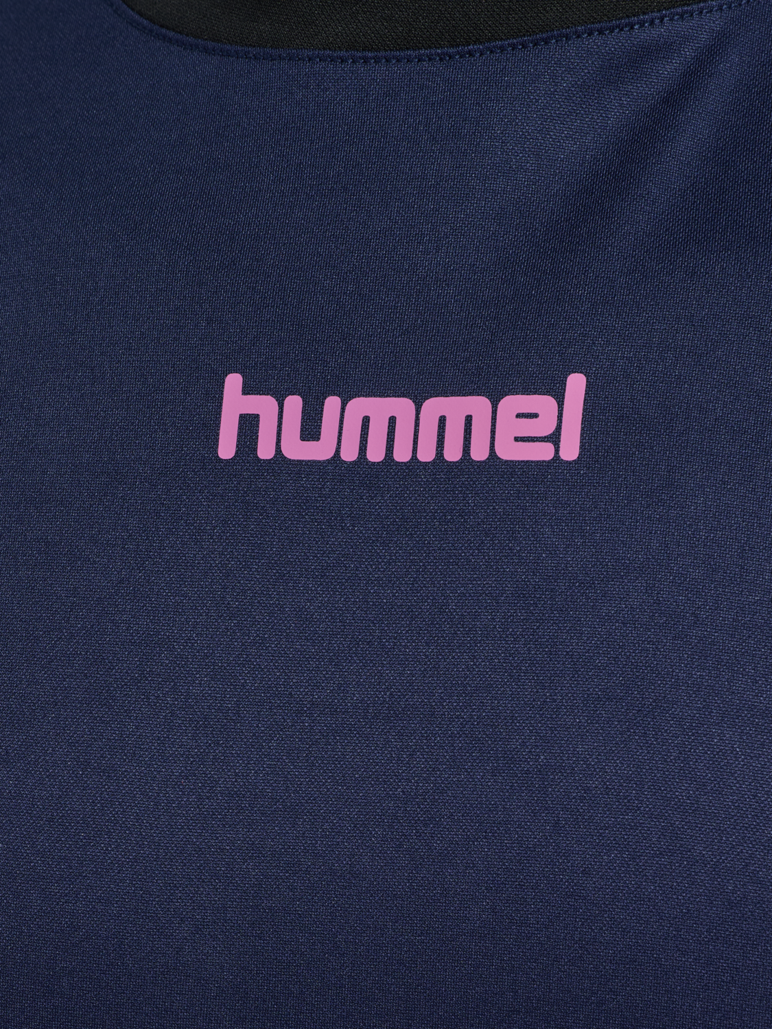 hmlBLAZE CLUB 26 POLY TEE, MARINE/PINK, packshot