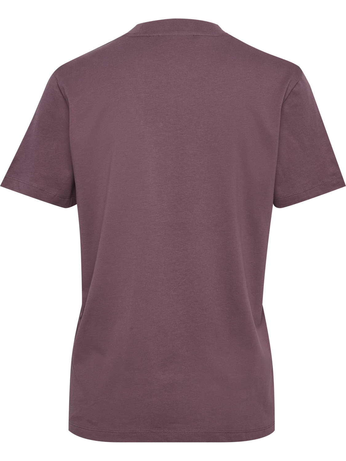 hmlPULSE W T-SHIRT, BLACK PLUM, packshot