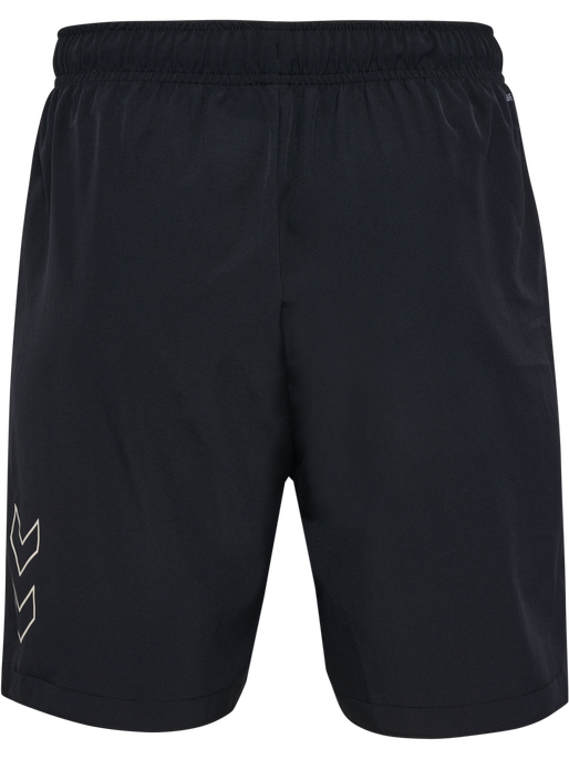 hmlCOURT POCKET SHORTS, LIGHT GREY/BLACK, packshot