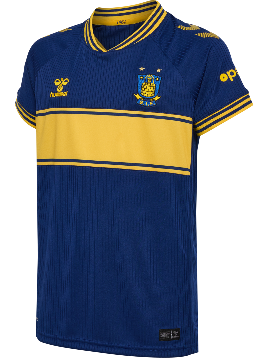 BIF 26/27 AWAY JERSEY S/S KIDS, BLUE DEPTHS, packshot