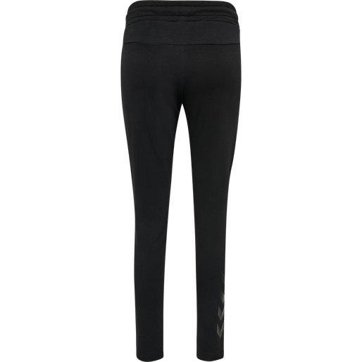 hmlNONI 2.0 TAPERED PANTS, BLACK, packshot