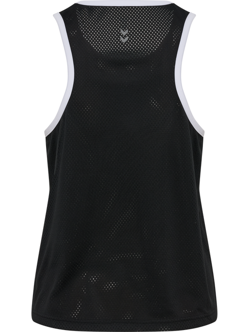 hmlPULSE MESH TANK TOP, BLACK, packshot