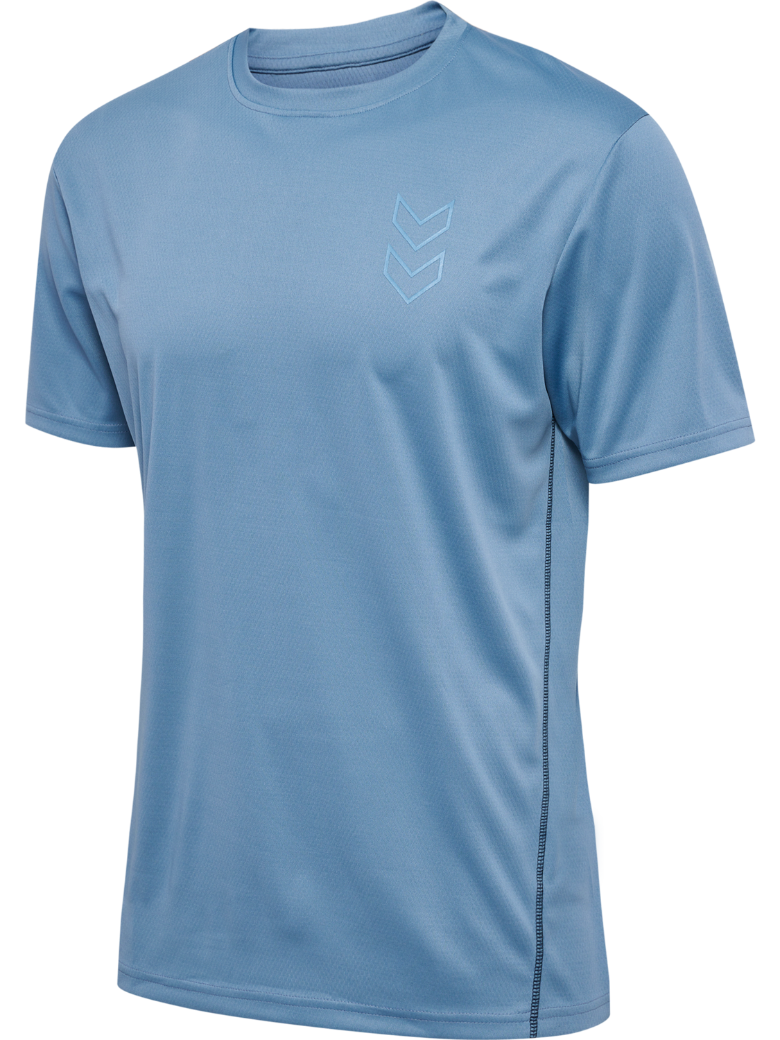 hmlACTIVE PL JERSEY S/S, CORONET BLUE, packshot