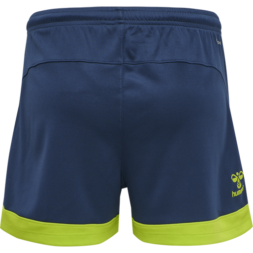 hmlLEAD WOMENS POLY SHORTS, DARK DENIM hmlLEAD WOMENS POLY SHORTS, DARK DENIM, packshot