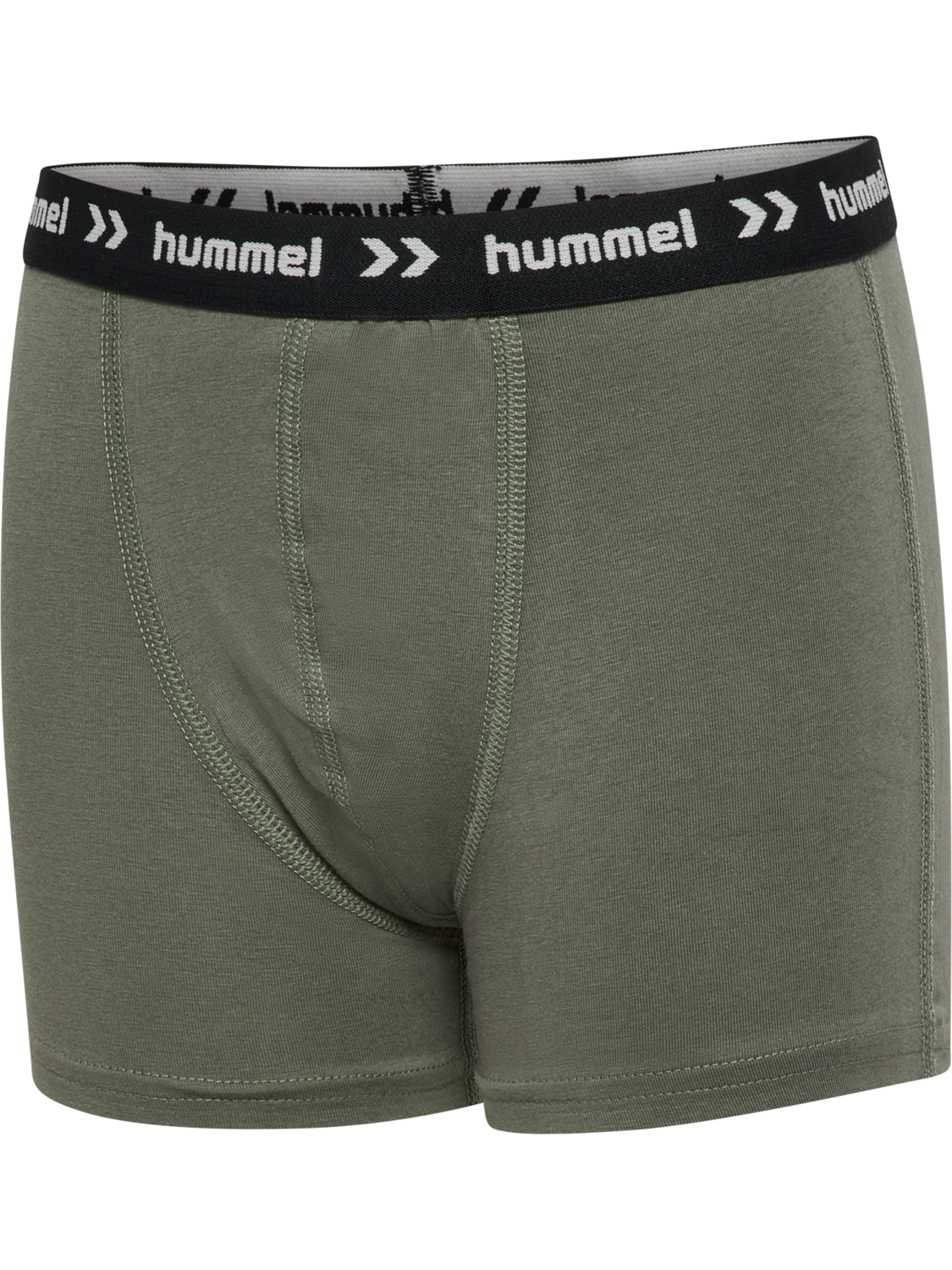 hmlJR NALLE BOXERS 3 PACK, CASTOR GRAY, packshot