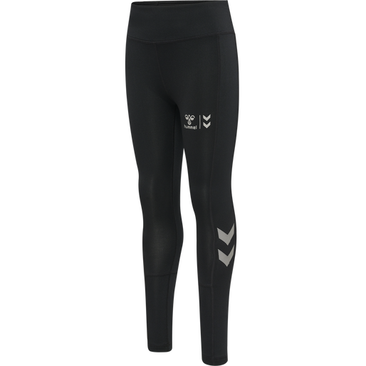 hmlMONSUN TIGHTS, BLACK hmlMONSUN TIGHTS, BLACK, packshot