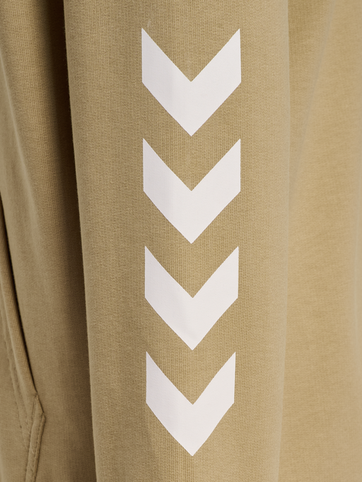 hmlJR LOGO HOODIE, CORNSTALK, packshot