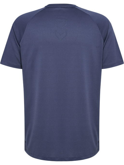 hmlCOURT LIGHT WEIGHT T-SHIRT, BLUE INDIGO, packshot