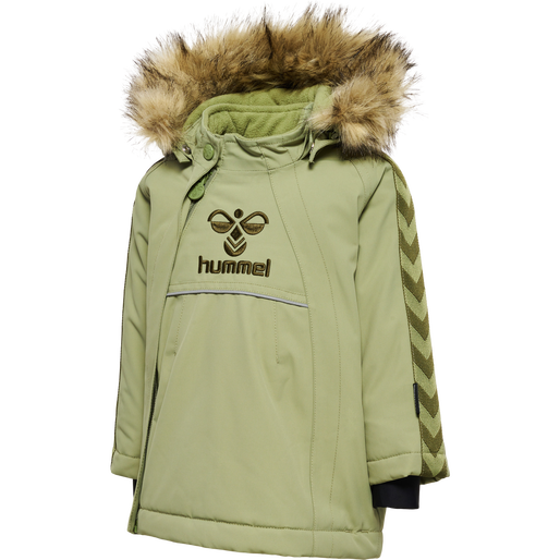 hmlJESSIE TEX JACKET, OIL GREEN hmlJESSIE TEX JACKET, OIL GREEN, packshot