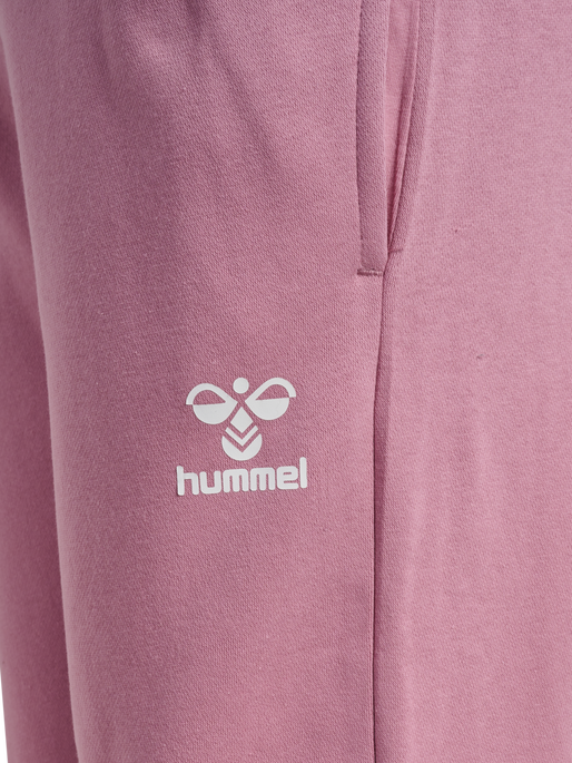 hmlMOVER COTTON CUFF PANTS WOMAN, LILAS, packshot