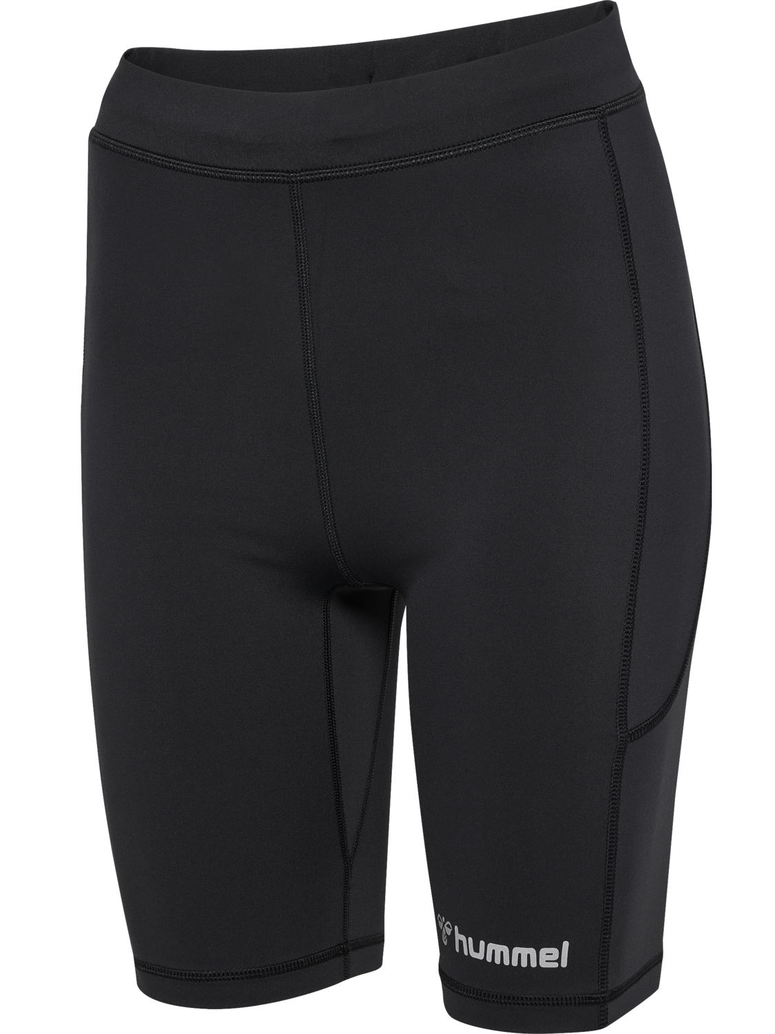 hmlRUN SHORT TIGHT WOMAN, BLACK, packshot