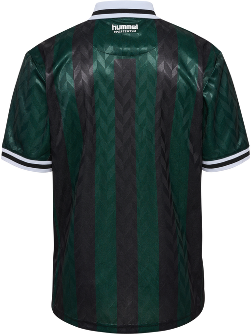 hmlLOOSE FOOTBALL JERSEY S/S, PONDEROSA PINE, packshot