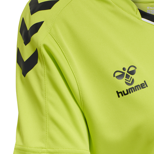 hmlCORE XK POLY JERSEY S/S WOMAN, LIME POPSICLE, packshot
