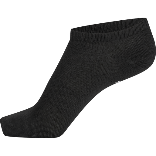 hmlCHEVRON 6-PACK ANKLE SOCKS, BLACK/BLACK, packshot