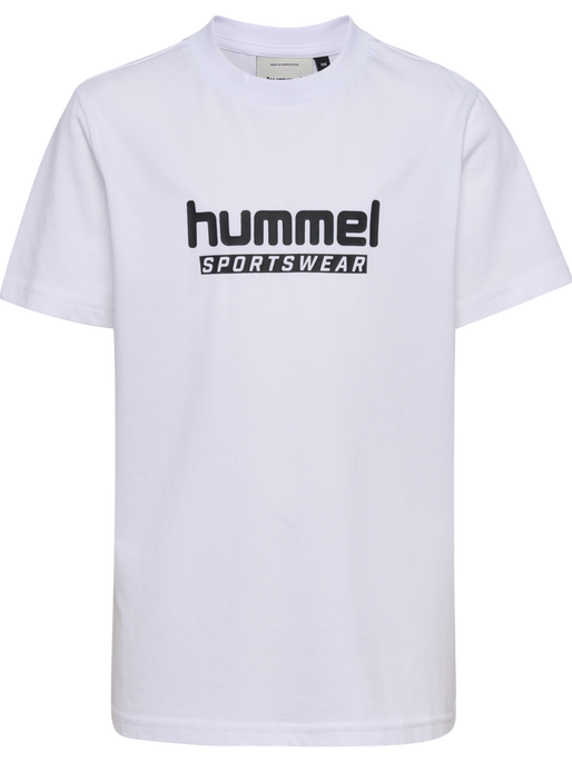hmlJR BASE T-SHIRT S/S, WHITE, packshot