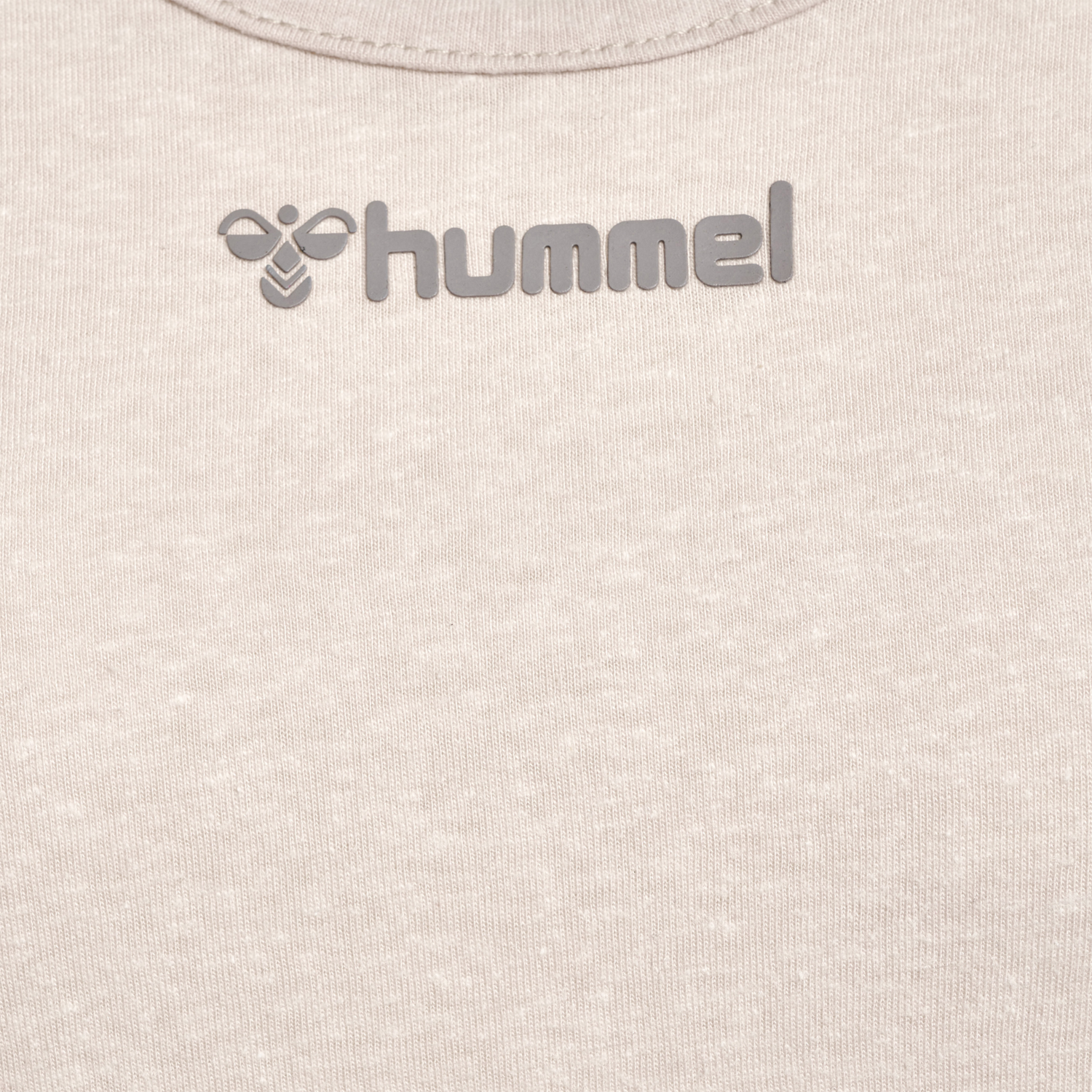 hmlZANDRA TOP, PUMICE STONE MELANGE, packshot