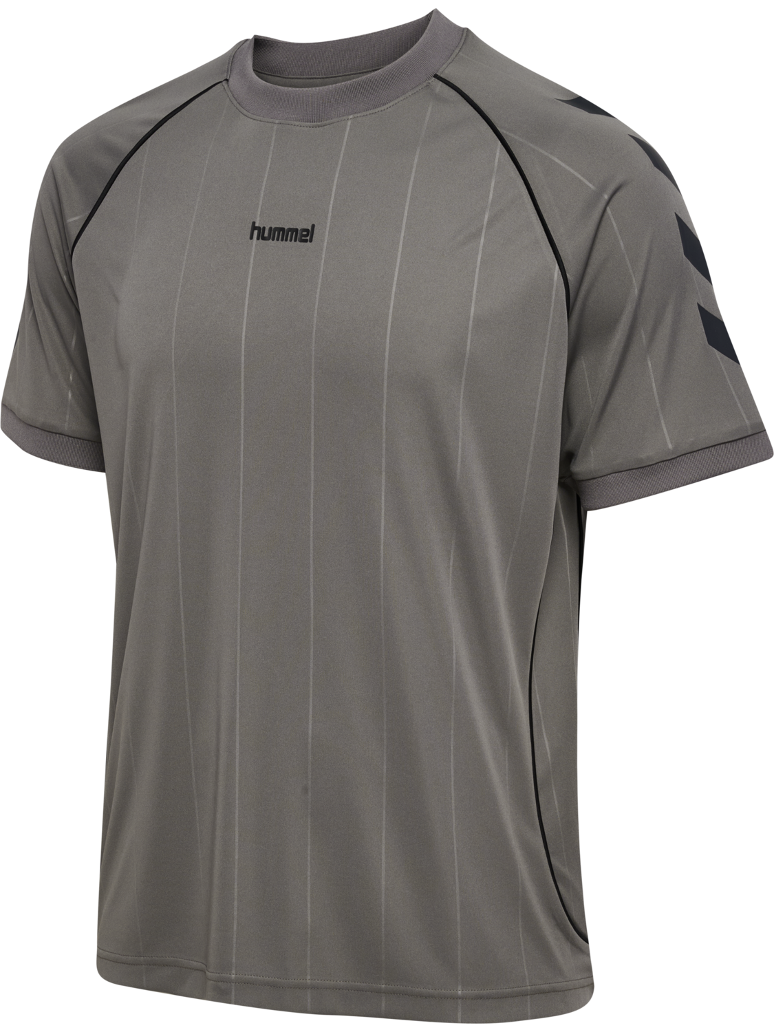 hmlPITCH T-SHIRT S/S, CHARCOAL GRAY, packshot