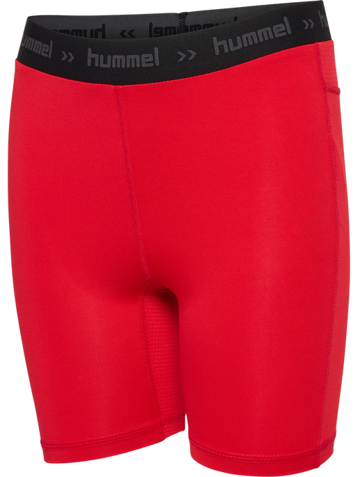 HML FIRST PERFORMAN KIDS TIG SHORTS, TRUE RED HML FIRST PERFORMAN KIDS TIG SHORTS, TRUE RED, packshot