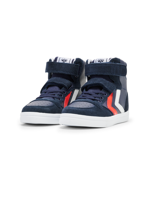 SLIMMER STADIL LEATHER HIGH JR, PEACOAT, packshot