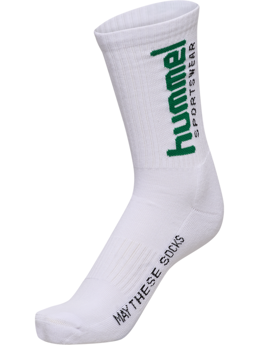 hml3-PACK SOCKS SPORTSWEAR BIG, WHITE/BARBADOSCHERRY/EDEN/SKYD, packshot