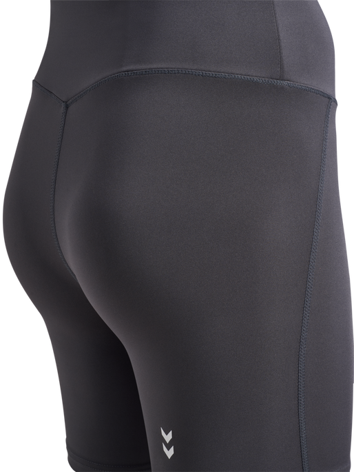 hmlPULSE HIGH WAIST SHORT TIGHTS, BLACKENED PEARL, packshot